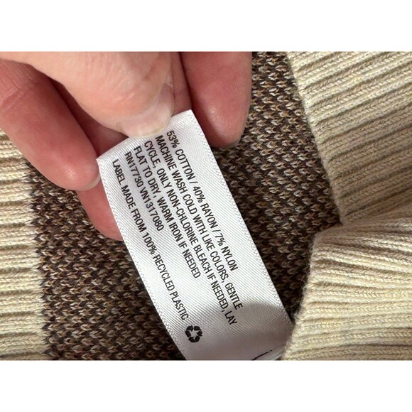 A New Day Leopard Print Crewneck Sweater size XS - Picture 4 of 6